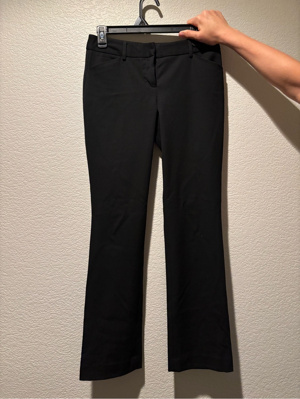 Express Women's Black Dress Pants - Classic Straight-Leg